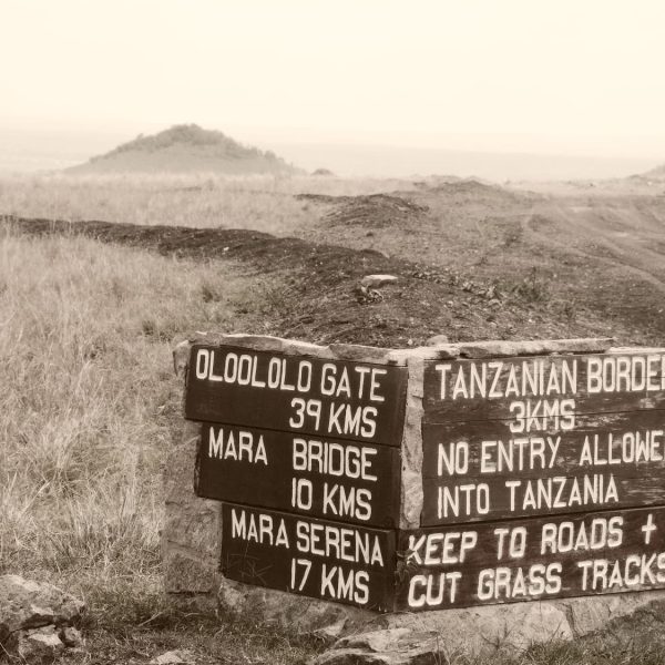 serengeti masai mara border
